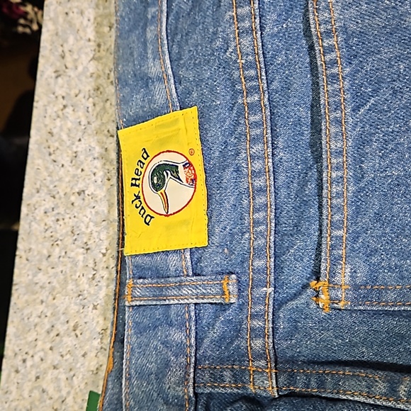 Vintage Y2K Duck Head Classic Fit Jeans Mens 40x30 Blue Denim Medium Wash - Picture 4 of 9
